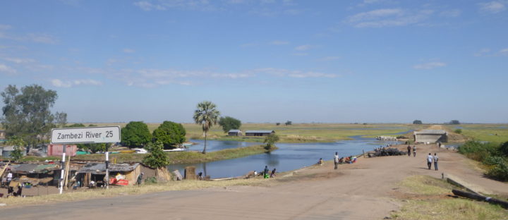 The Zambezi River, Drained Bone Dry