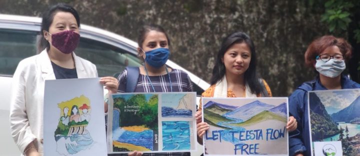 A legal challenge to dams on the last free flowing stretch of the Teesta:  Ms. Mingma Lhamu, a Sikkimese lawyer up for the challenge!