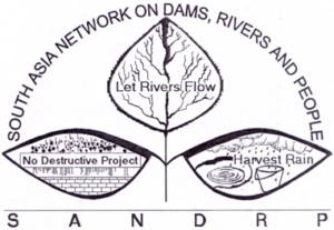 South Asia Network on Dams Rivers and People logo