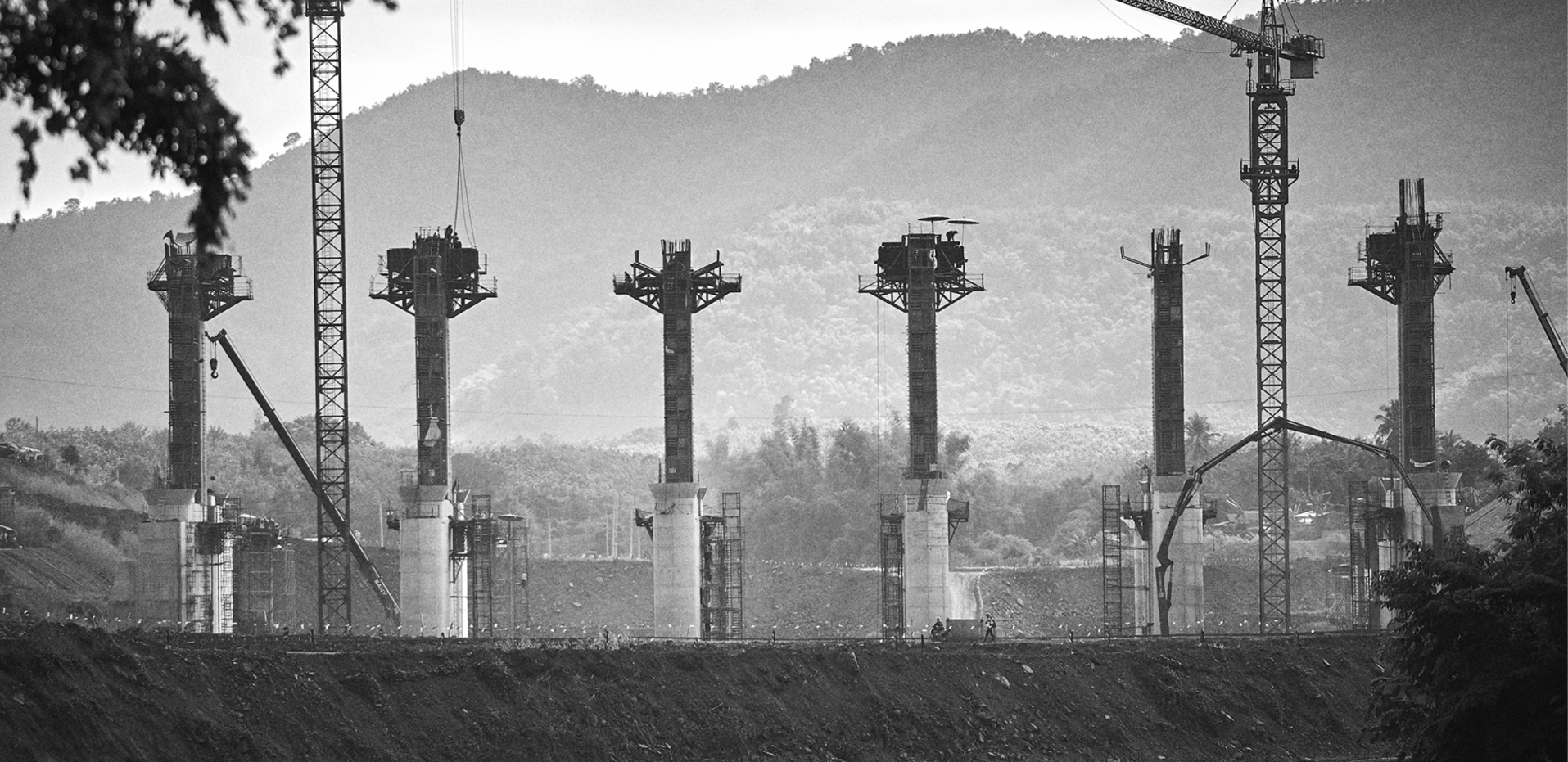 Sri Song Rak sluice gate on the Nam Loei River