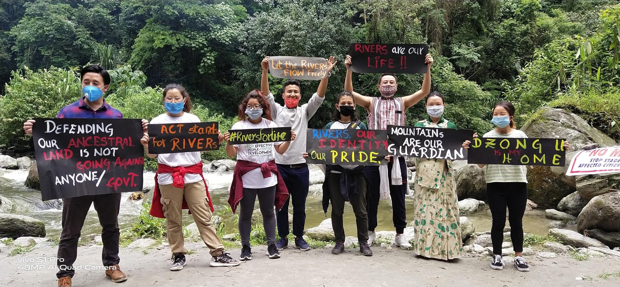 Team of Lepcha river defenders