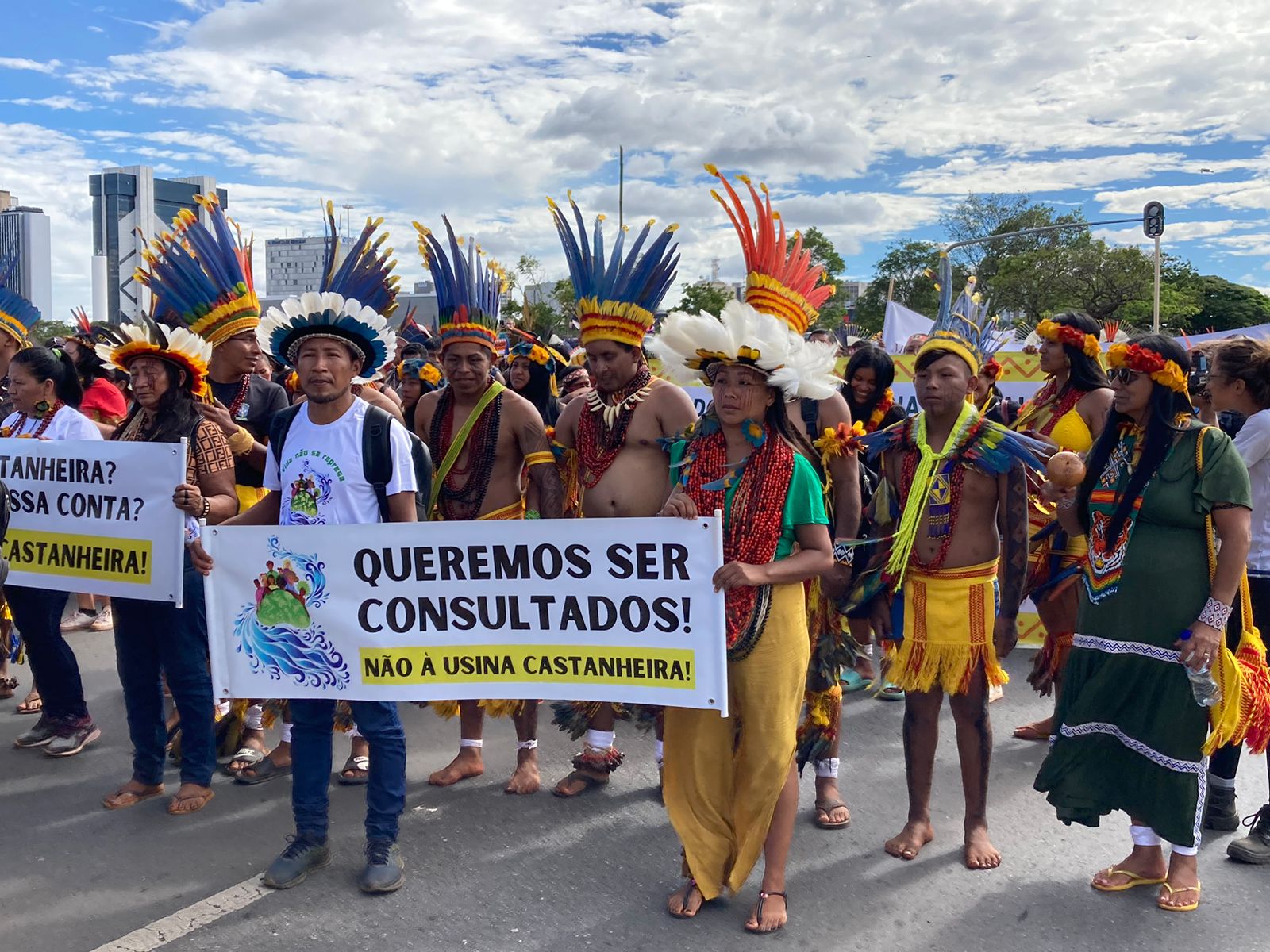 Kayabi Indigenous Peoples at the Terra Livre Camp 2023