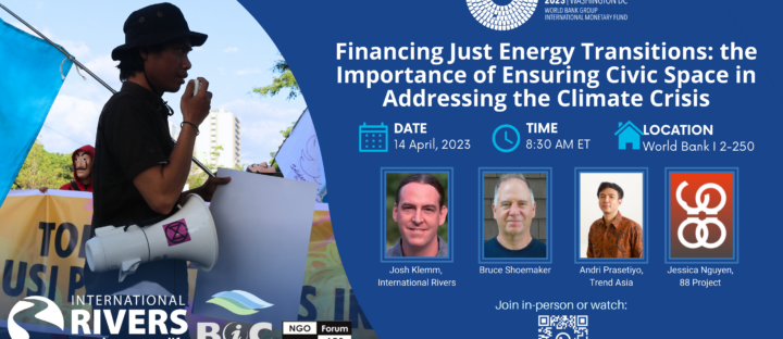 Financing Just Energy Transitions: the Importance of Ensuring Civic Space in Addressing the Climate Crisis