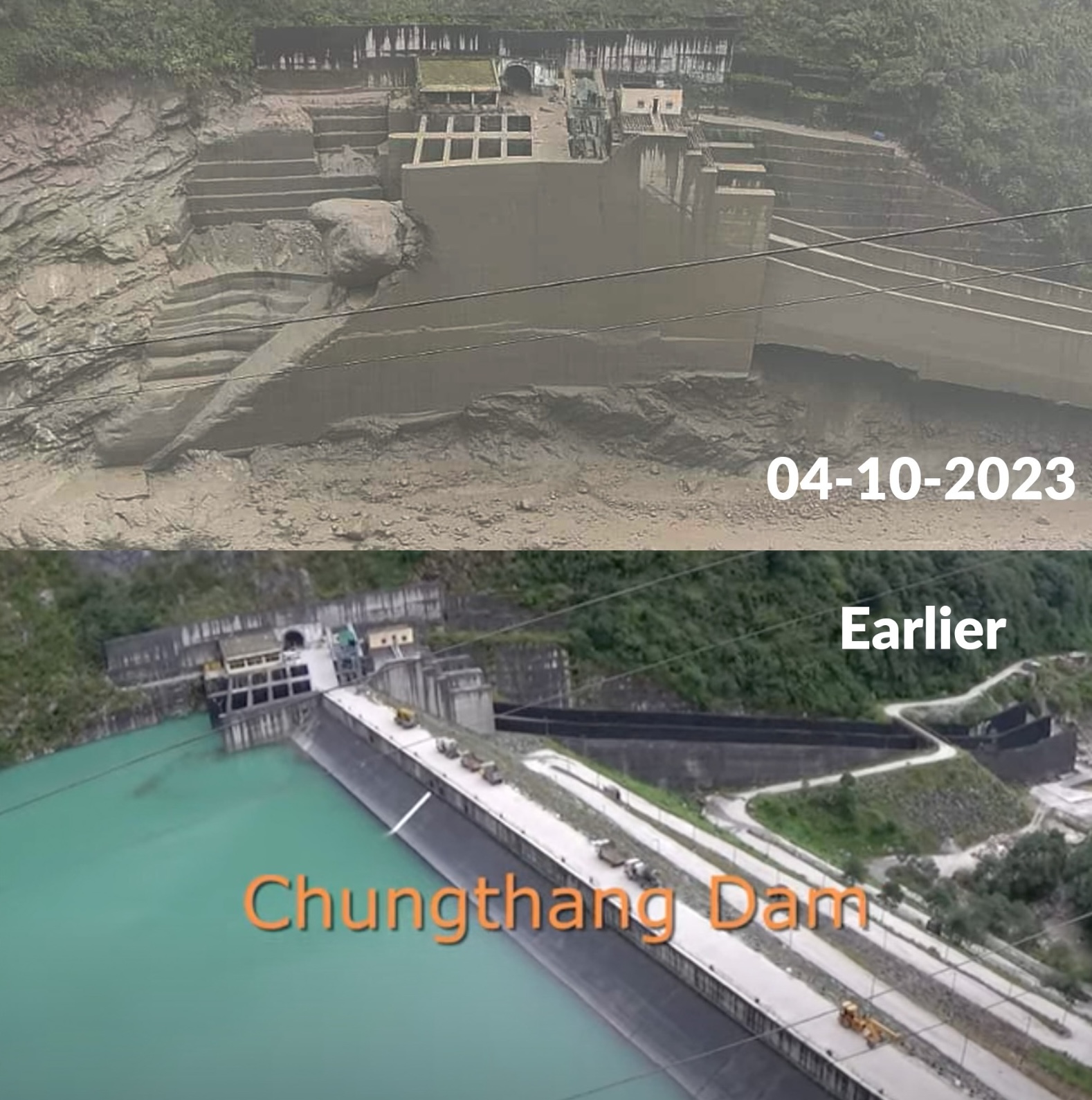 Teesta III Dam breached