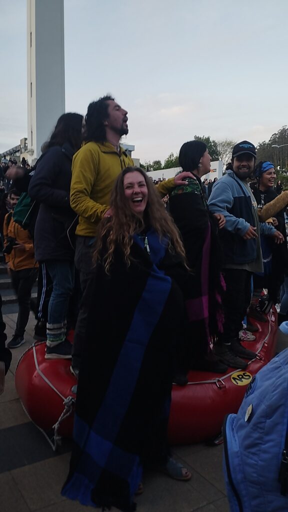Somos Cuenca Festival offered stands, art, discussions, documentaries, workshops, kayaking experiences, music, and more. (Photo credit: Isadora Armani / International Rivers)